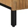 vidaXL 3-delige Dressoirs 60x33x75 cm massief mangohout bruin