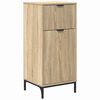 vidaXL Badkamer Kast met lade Sonoma Eiken 39,5 x 36 x 88 cm