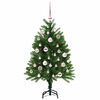 vidaXL Kerstboom met 150 LED met standaard Groen 120 cm PE
