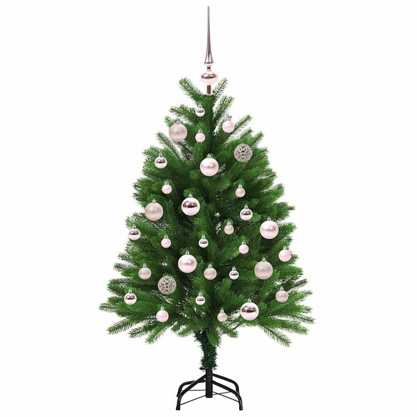 vidaXL Kerstboom met 150 LED met standaard Groen 120 cm PE