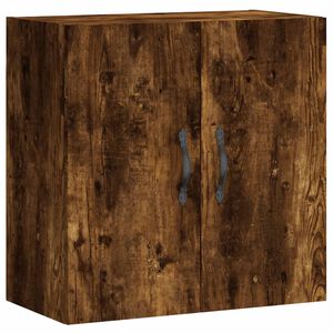 vidaXL Wandkast 60x31x60 cm bewerkt hout gerookt eikenkleurig