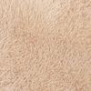 vidaXL Hoogpolig vloerkleed NAVARRA 240x240 cm polyester beige