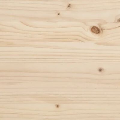 vidaXL Hoge kast 60x40x120 cm massief grenenhout