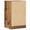 vidaXL Nachtkastjes 2 st 40x36x65 cm bewerkt hout oud houtkleurig