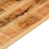 vidaXL Tafelblad rechthoekig 160x40x3,8 cm massief ruw mangohout