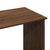 vidaXL Bureau 80x40x75 cm bewerkt hout bruin eikenkleur