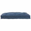 vidaXL Pallet Sofa Kussen Indigo 120 x 80 x 12 cm Stof