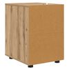 vidaXL Opbergkast Artisan Eiken 40 x 48 x 57 cm Bewerkt hout