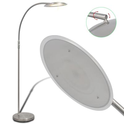 vidaXL led-vloerlamp boog dimbaar 10 W