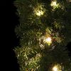 vidaXL Kerstkrans met 600 LED 2 pcs Groen PVC