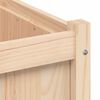 vidaXL Plantenbak 60x60x60 cm massief grenenhout