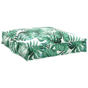 vidaXL Kussen Oxford Stof Bladpatroon 70 x 70 x 12 cm