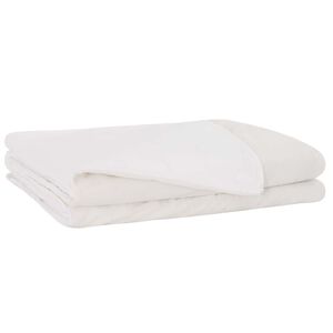 vidaXL Verzwaarde Dekens Wit 122 x 183 cm 9 kg 100% Katoen 205T