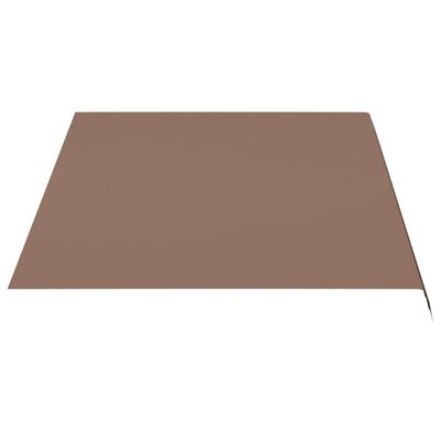 vidaXL Vervangingsdoek voor luifel 4,5x3 m bruin