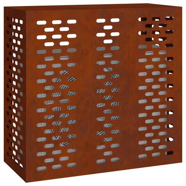 vidaXL Airconditioner hoes Roestig 110 x 50 x 105 cm Cortenstaal