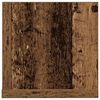 vidaXL Wandschappen 2 st 75x16,5x16,5 cm bewerkt hout oud houtkleurig