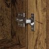 vidaXL Dressoir Oudhout 30 x 30 x 70 cm Bewerkt hout