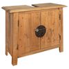 vidaXL Wastafelkast 70x32x63 cm massief grenenhout