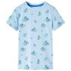 Kindershirt 92 lichtblauw