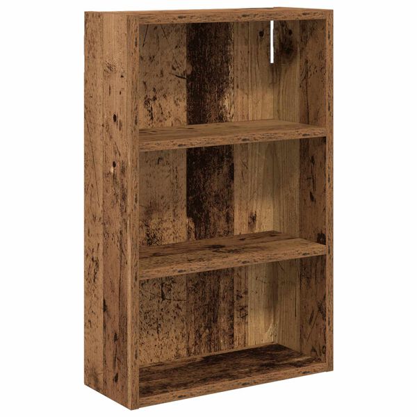 vidaXL Badkamer wandkast Oudhout 40 x 16 x 62,5 cm Geconstrueerd hout