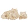 vidaXL Tuinstenen champagne 12 cm Glas