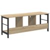vidaXL Boekenkast Sonoma Eiken 102 x 32 x 40,5 cm Bewerkt hout