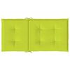 vidaXL Tuinstoelkussens 6 st 100x50x3 cm oxford stof heldergroen