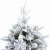 vidaXL Kunstmatige Inklapbare Kerstboom Groen 150 cm PE en PVC
