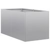 vidaXL Plantenbak 40x80x40 cm gegalvaniseerd staal