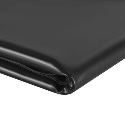 vidaXL Vijverfolie 0,5 mm 2x5 m PVC zwart