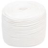 vidaXL Multifunctioneel gebruikstouw 8 mm 50 m Wit PP