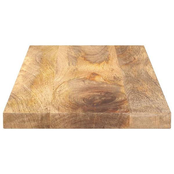 vidaXL Tafelblad rechthoekig 90x30x2,5 cm massief mangohout