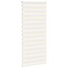 vidaXL Zebra rolgordijn 115x200 cm stofbreedte 110,9 cm marmerbeige