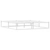 vidaXL Bedframe zonder matras 180x200 cm wit