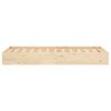 vidaXL Bedframe massief hout 75x19 cm