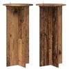 vidaXL Plantenstandaard 2 pcs Oud hout 40 x 40 x 80 cm Bewerkt hout