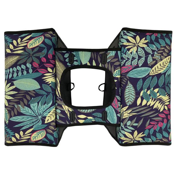 Willex Fietstas City Forest dubbel 34 L groen