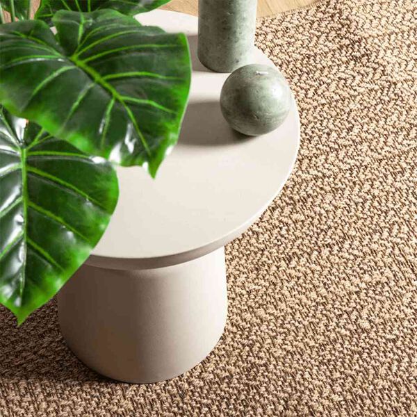 vidaXL Vloerkleed ZIZUR beige binnen en buiten 100x200 cm jute look