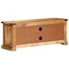 vidaXL Tv-meubel 110x35x45 cm massief ruw mangohout