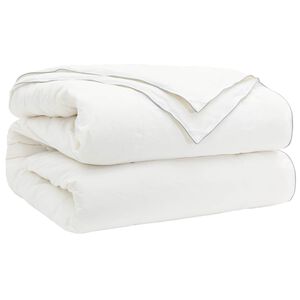 vidaXL Dekbed TRIER 220x240cm 4 seizoenen 140+220GSM Wit