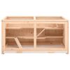 vidaXL Hamsterkooi 89,5x45x45 cm massief vurenhout