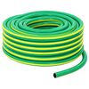 vidaXL Tuinslang 5-Lags Groen en Geel 1 / 2'' 100 m PVC