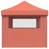 vidaXL Partytent Terracotta 292 x 440 x 315 cm Oxford Stof