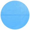 Zwembadzeil rond 549 cm PE blauw
