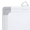 vidaXL Whiteboard magnetisch inklapbaar 120x80x1,7 cm aluminium