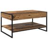 vidaXL Salontafel Oud Hout 80 x 50 x 40 cm Bewerkt hout