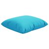 vidaXL Spreidkussens Effen 4 pcs Turquoise 50 x 50 cm Polyester Stof