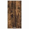 vidaXL Hangkast Gerookte Eik en Wit 50 x 31 x 100 cm Bewerkt hout
