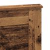vidaXL Hoofdbord met hoofdeinde Oud Hout 120 cm Bewerkt hout