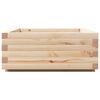 vidaXL Plantenbak 90x60x26,5 cm massief grenenhout